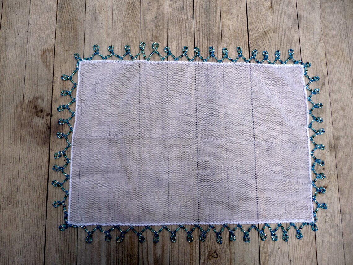 Beaded food covers handmade in South Africa as a fully Etsy