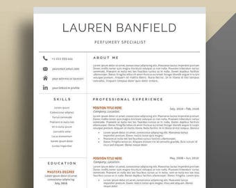 Professional Resume Template Instant Download. Clean Resume Template. Modern CV Template. Professional CV Template. Modern Resume Template.