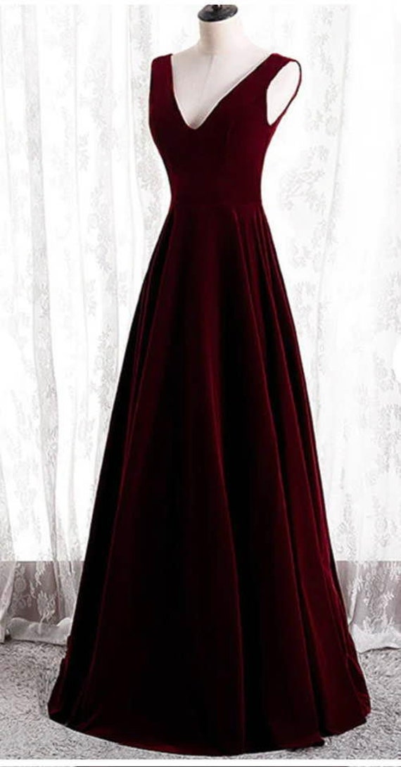 Vera top velvet dress