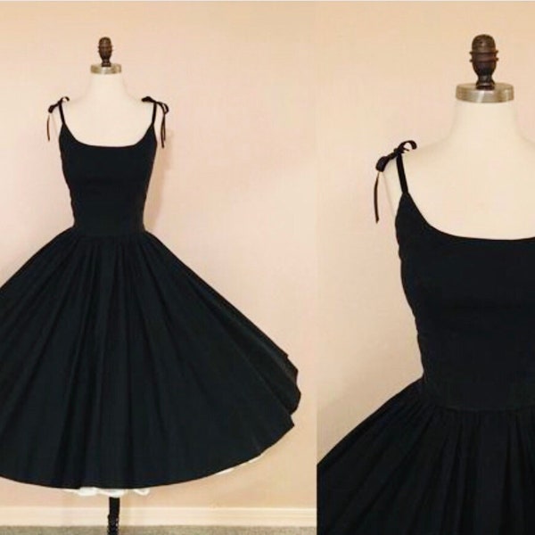 Jackie 50's dress, vintage style, Fit and Flare Dress,Swing Dress