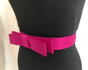 Vintage bow belt