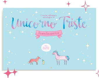 Calendario 2023 di Unicorno Triste