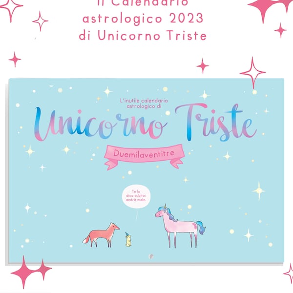 Calendario 2023 di Unicorno Triste