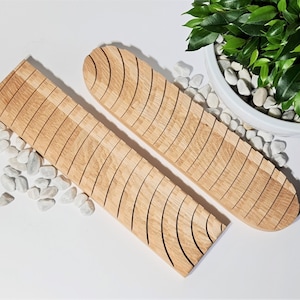 Long soap dish Oak soap dishes Soap dish and soap dispenser Large soap dish wood Soap holder Eco friendly gifts Bathroom decor Zero waste