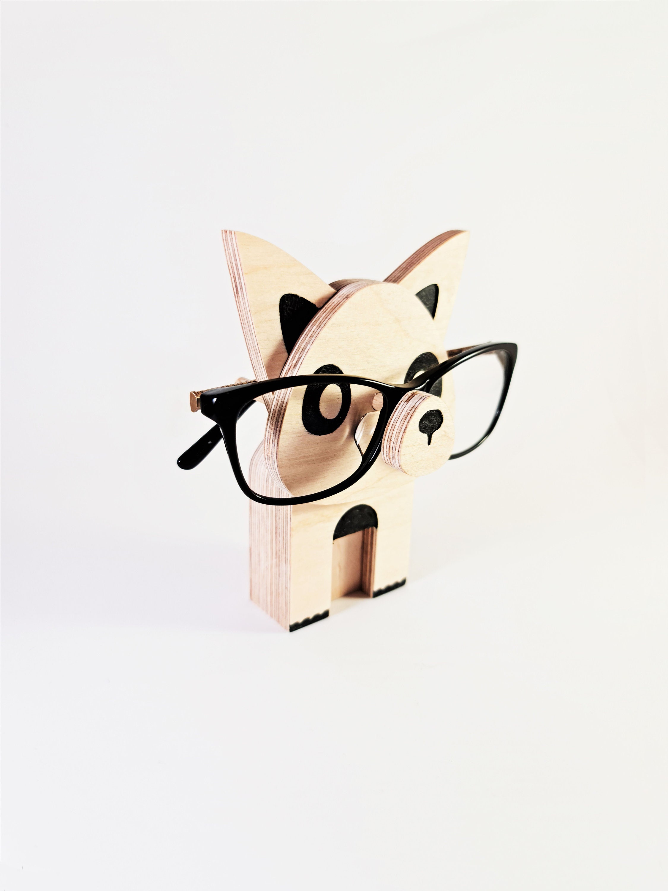 Fox Eyeglasses Holder Glasses Holder Eyeglass Holder Glasses Etsy