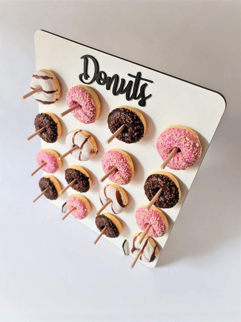 Donut stand Donut wall Baby shower Party décor Doughnut Donut Etsy