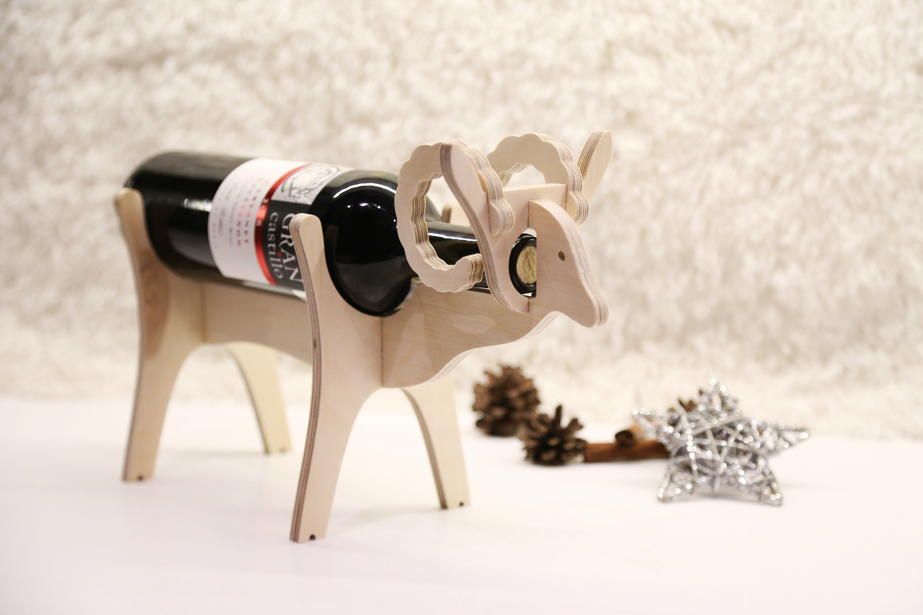 Wine Gift Wine Rack Gifts for Women Christmas Gift Home Decor Etsy