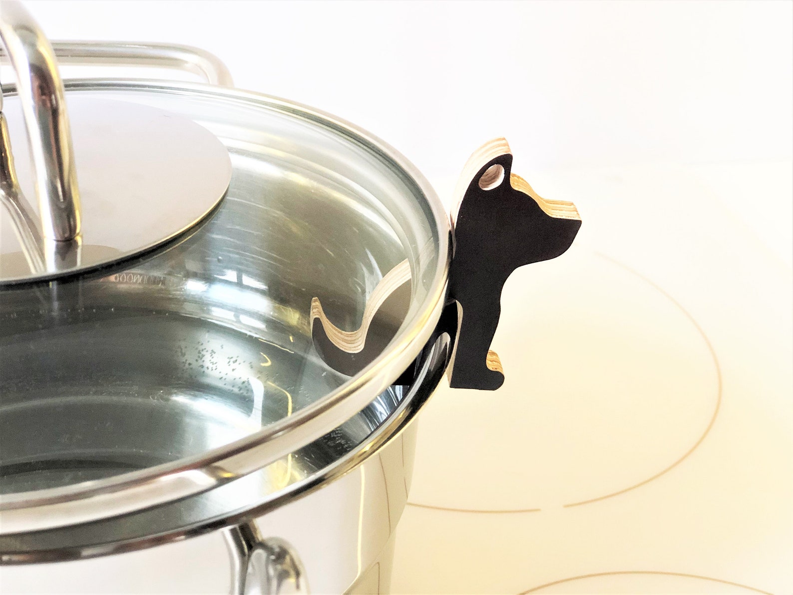 Kitchen Decor Pot Lid Lifter Steam Vent Prop Lid Holder Pot Etsy