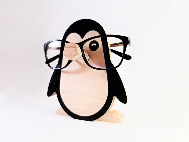 Penguin Eyeglasses Holder Glasses Holder Eyeglass Holder Etsy Australia