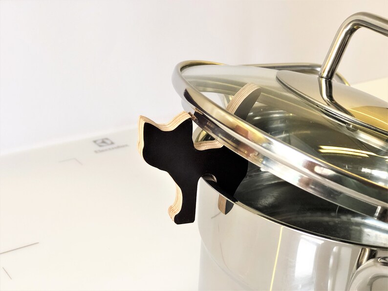 Kitchen Decor Pot Lid Lifter Steam Vent Prop Lid Holder Pot Etsy
