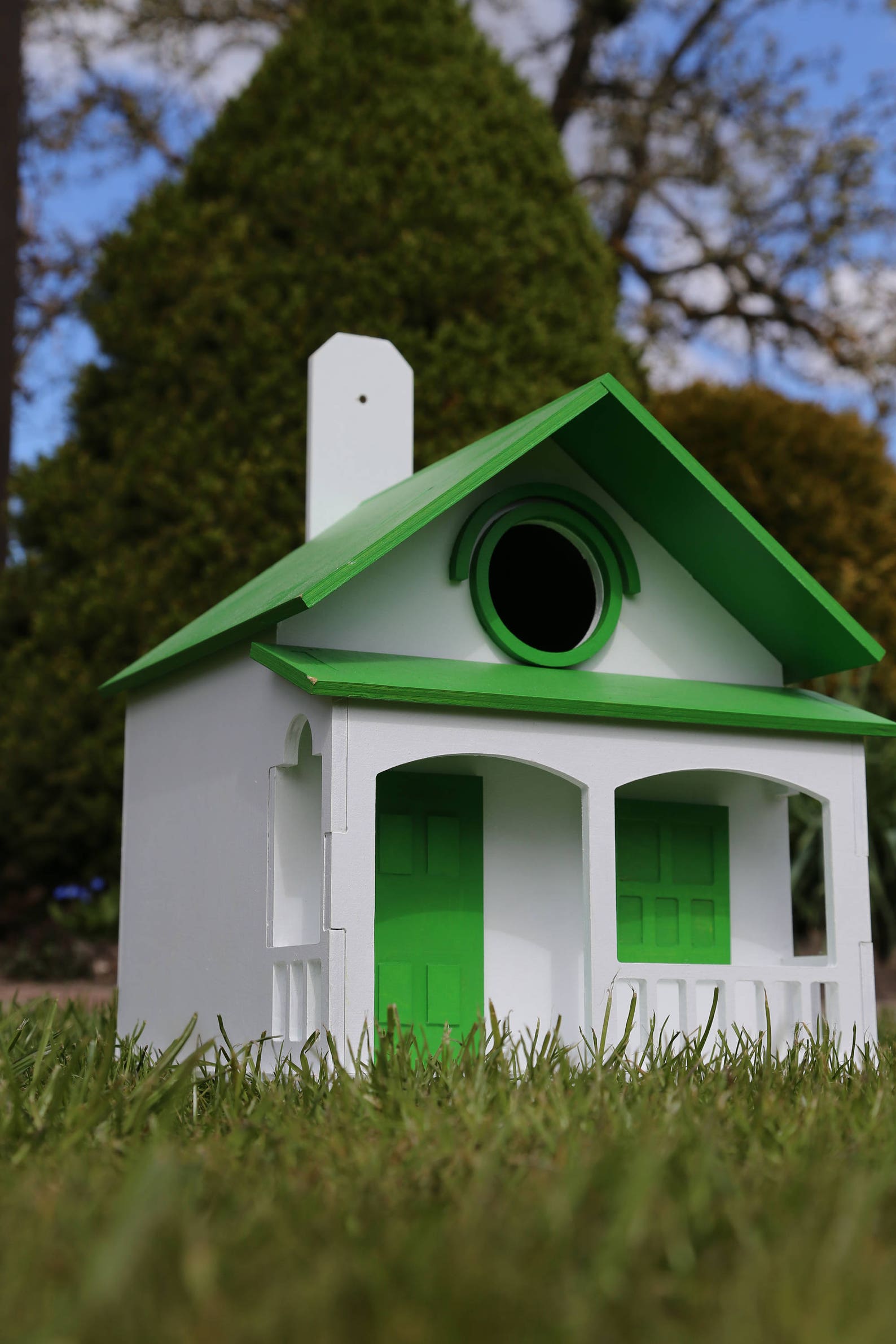 Bird Houses Handmade Bird House Decor Outdoor Birdhouse Large Etsy