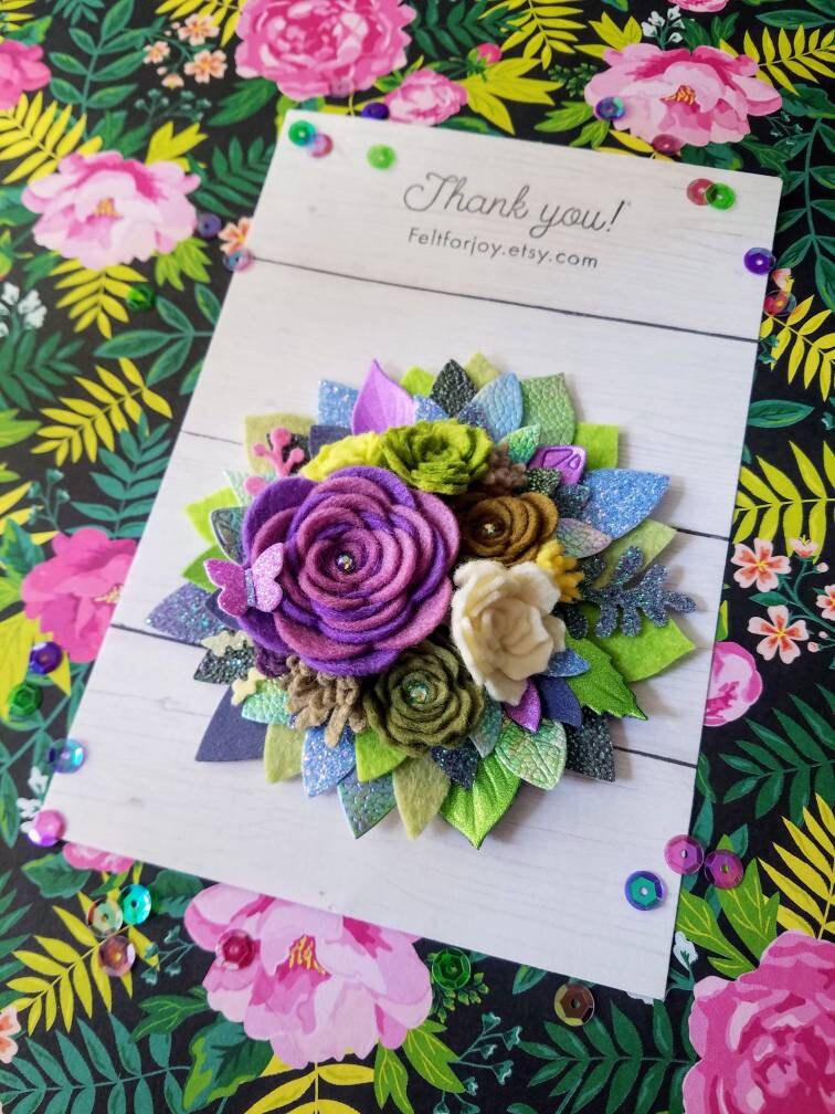 Potted Felt Plants Felt Flower Pots Felt Succulents Etsy Canada