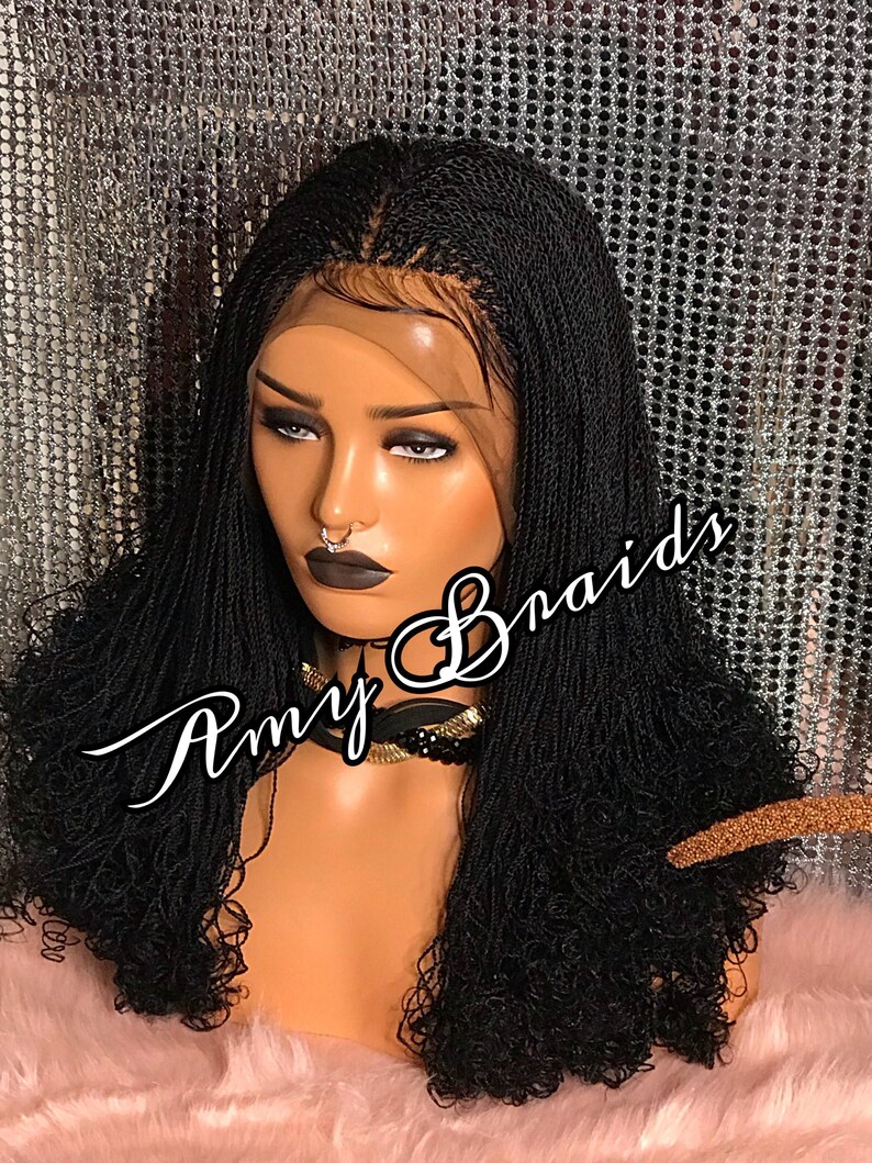 Braided Wig Etsy