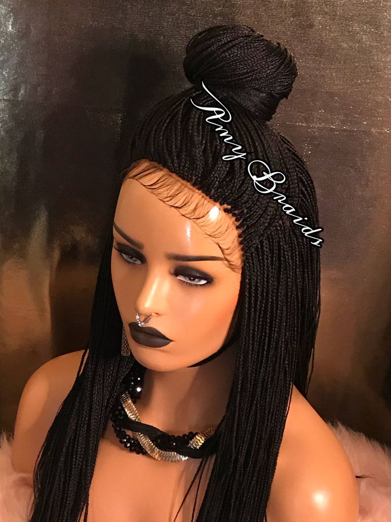 Braided Wig Etsy