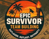 Survivor Team Building Games Printable - 16 Group Challenges