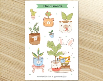 Plant Lover Sticker Sheet