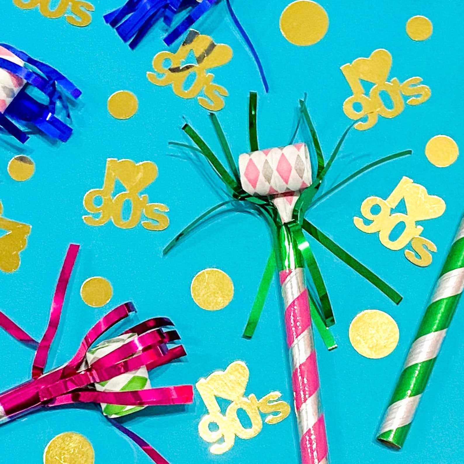 90s Confetti Glitter Confetti Party Decor 90's Party - Etsy