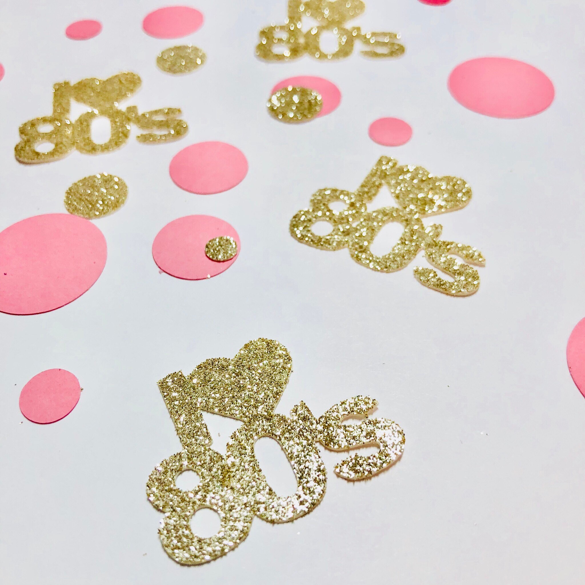 80s Confetti Glitter Confetti Party Decor 80's Party Etsy