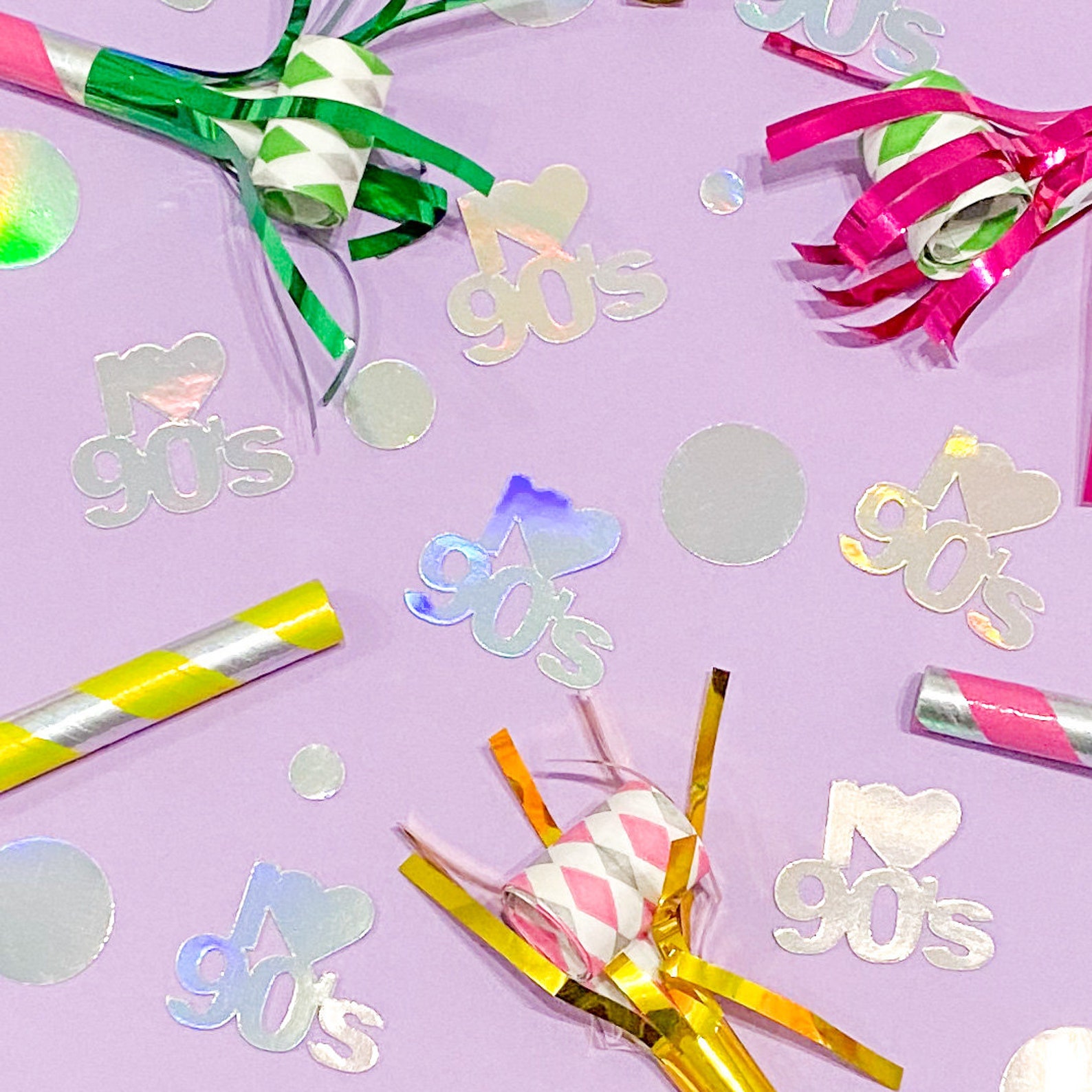 90s Confetti Glitter Confetti Party Decor 90's Party - Etsy