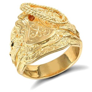 Saddle ring mens sale