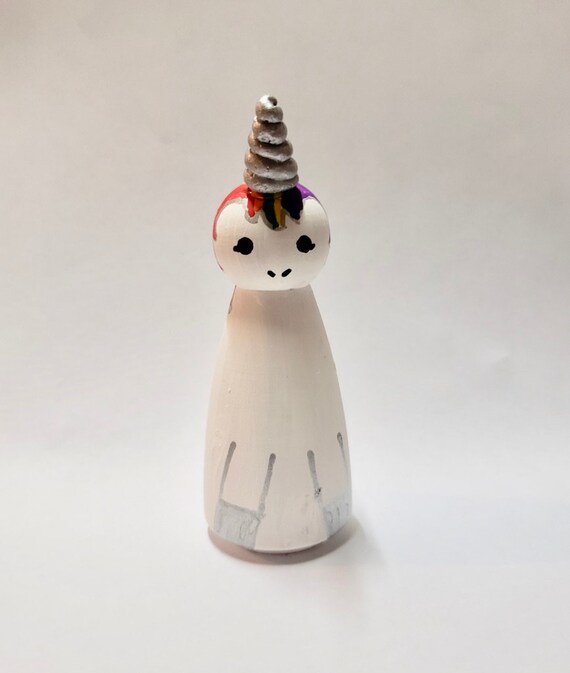 unicorn peg doll