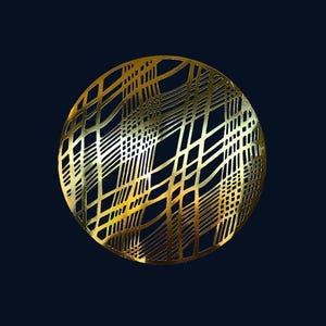 Gold Foil Weave Placemats (Pack of 20) – Disposable Wedding Table Decor