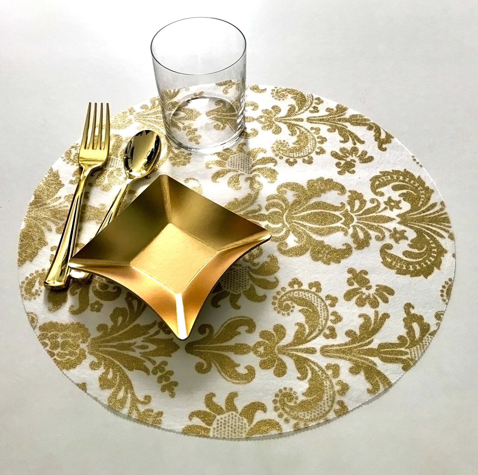 Wedding Charger Plates Wedding Placematsround Gold Wedding Etsy Australia