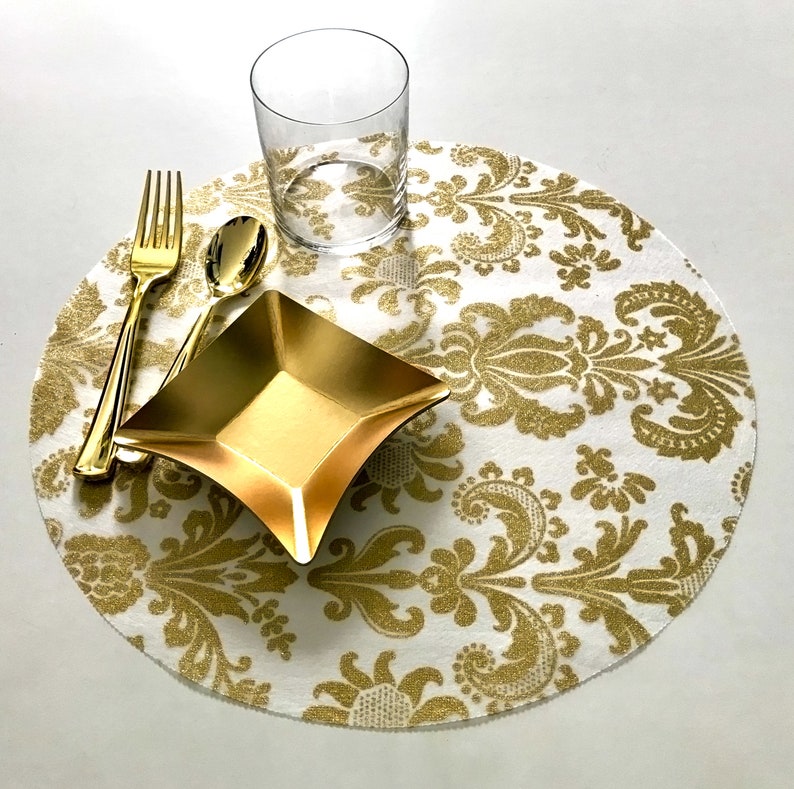 Wedding Charger Plates Wedding Placematsround Gold Wedding Etsy Australia