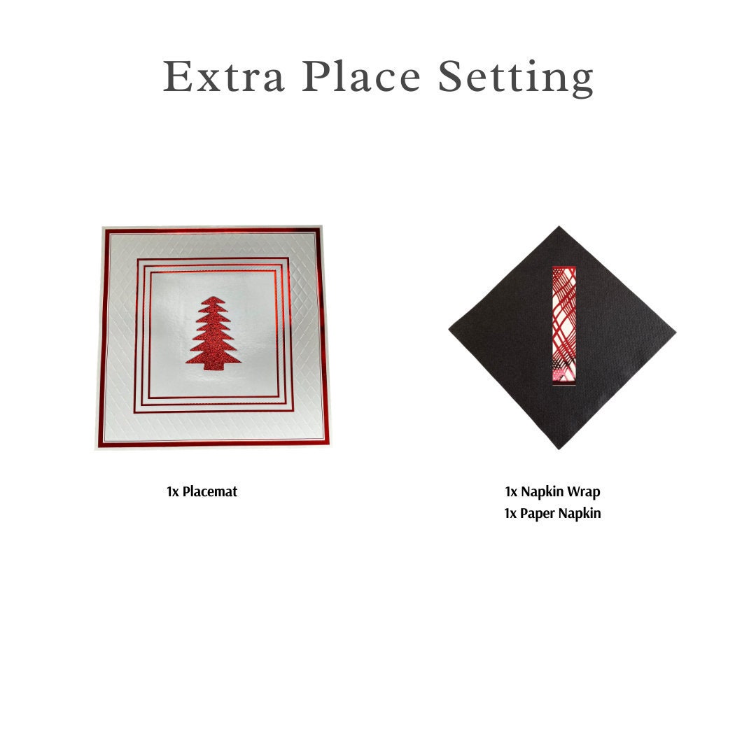 Extra Place Setting (anni Xmas Design) - Etsy