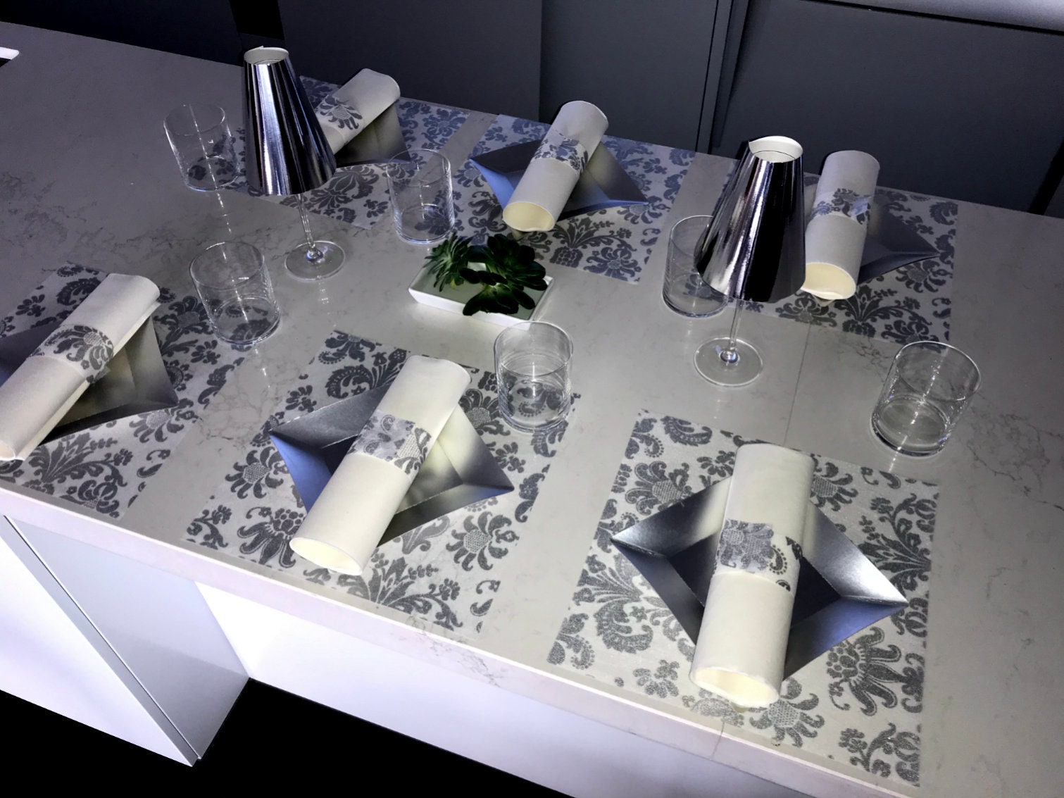 Wedding Placemats,square Silver, Wedding Chargers, Wedding Decorations