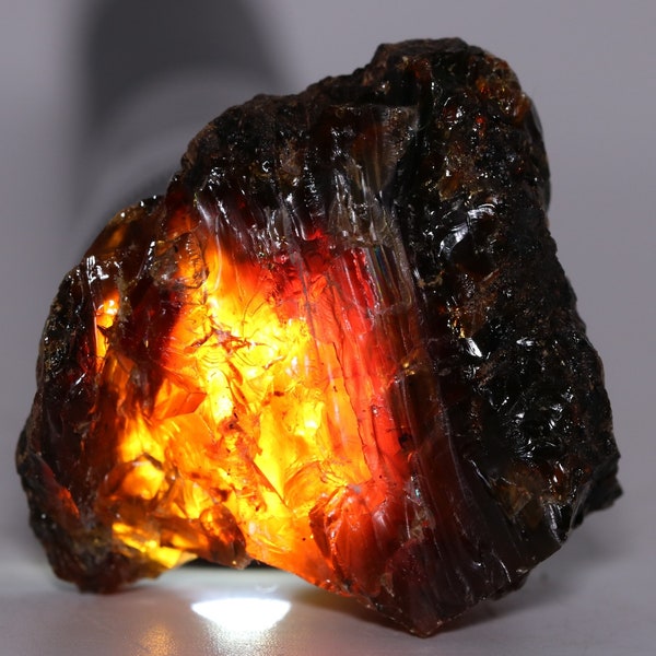 Dominican Amber unpolished 12g UV shortwave, longwave fluorescent Dominican Republic COA 6376