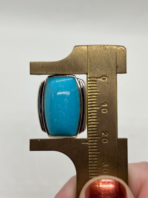 Turquoise Statement Ring - image 6