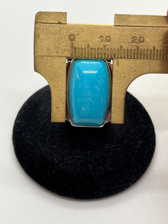 Turquoise Statement Ring - image 7