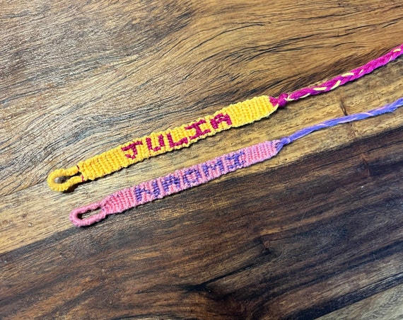 Custom Friendship Bracelets