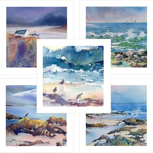 Schottische Meer Karten - 5er Pack