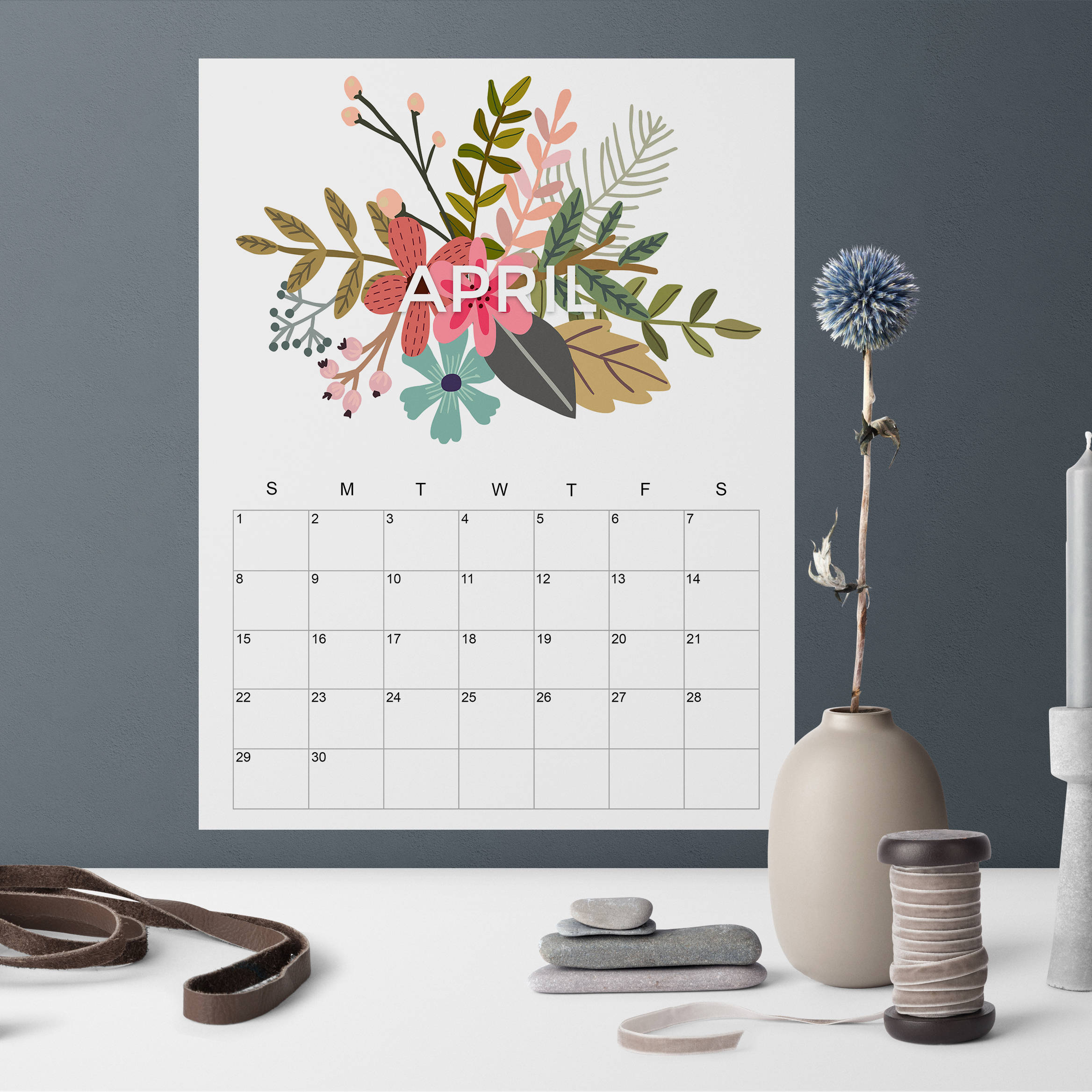 2018-calendar-printable-letter-size-printable-calendar-etsy