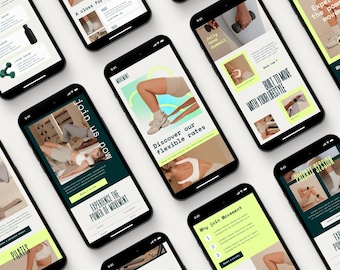 Modern Email Marketing Templates for Canva | Editable Newsletter Design | Small Business Digital Download