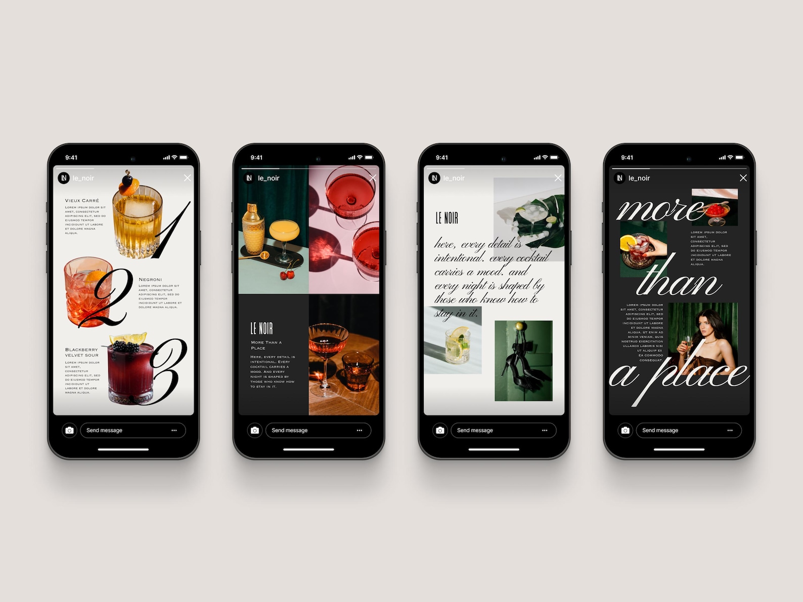 Chic Instagram Templates: Social Media Post and Story Kit (digital ...