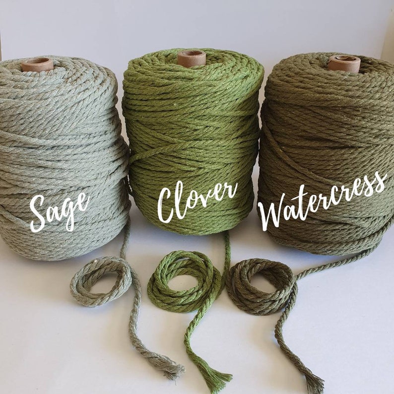 Macrame Cord BULK BUY 5 Rolls 30 Colours Available Etsy Australia