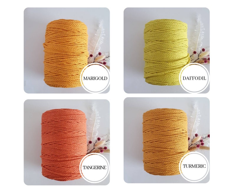 Macrame Cord BULK BUY 5 Rolls 30 Colours Available Etsy Australia