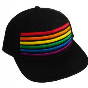 LGBT Pride Rainbow Snap Back Hat