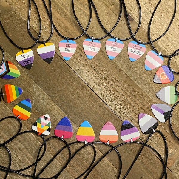 Guitar Pick Necklace