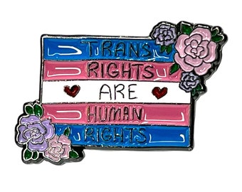 Trans Rights Enamel Pin