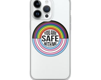 You Are Safe With Me iPhone Case
