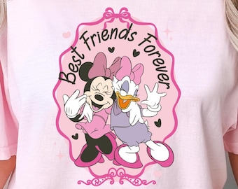 Minnie and Daisy Friends Comfort Colors Shirt