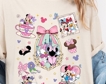 Comfort Colors Disney Best Friends Tee, Minnie and Daisy Girls Trip Shirt
