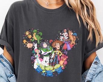 Comfort Colors Toy Story Family Trip Shirt, Disney Characters