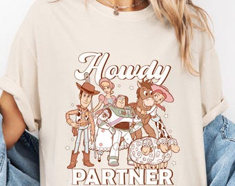 Comfort Colors Toy Story Shirt, Disney Family Trip, Western Graphic Tee
