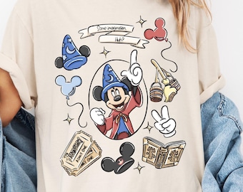 Comfort Colors Mickey Fantasia Shirt, Magical Kingdom Trip