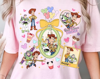 Comfort Colors Toy Story Shirt, Friends Tee